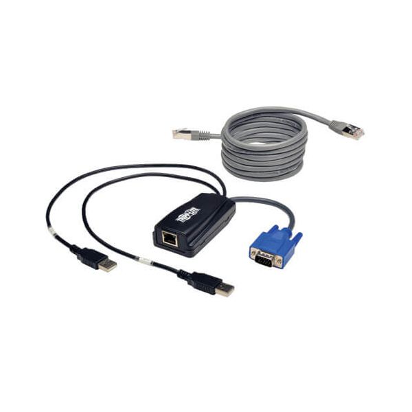 Tripp Lite B078-101-USB2 toetsenbord-video-muis (kvm) kabel (B078-101-USB2)