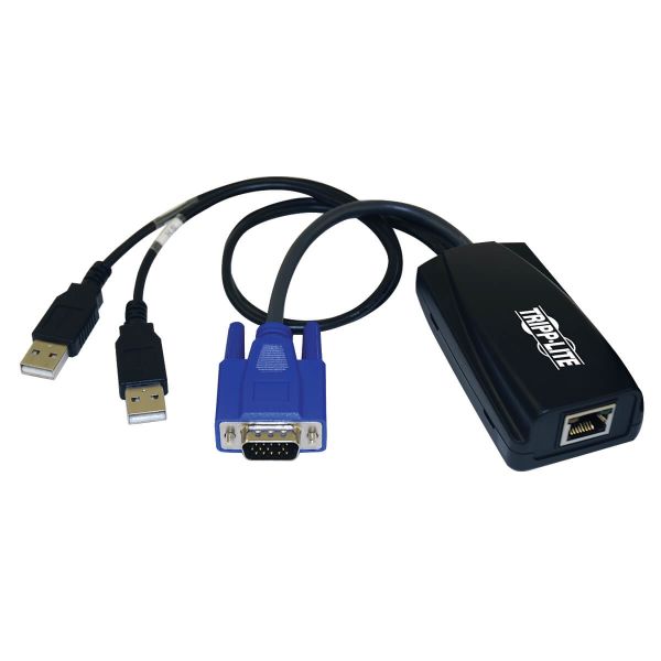 Tripp Lite B078-101-USB2 toetsenbord-video-muis (kvm) kabel (B078-101-USB2) Tripp Lite B078-101-USB2 toetsenbord-video-muis (kvm) kabel (B078-101-USB2)