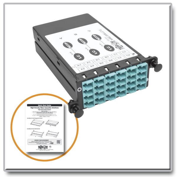 Eaton 40/100Gb Breakout Cassette 40Gb to 4 x (N482-3M8-LC12)