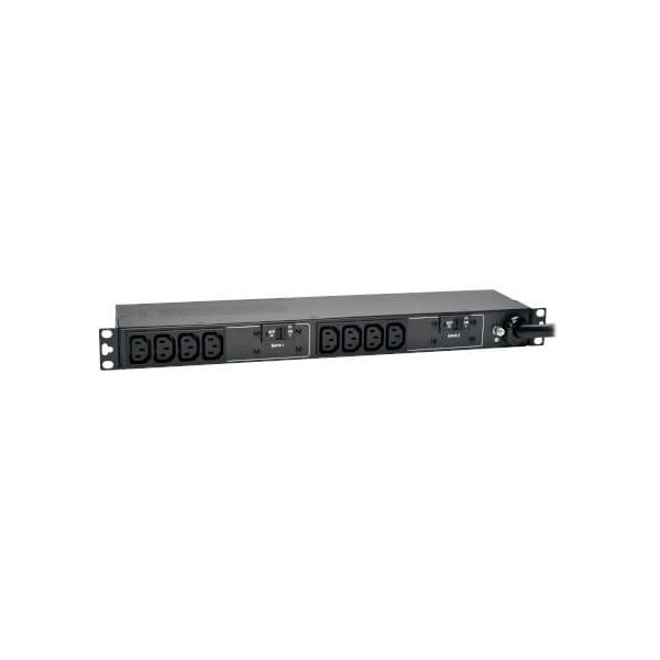 Eaton 7.7kW Single-Phase 200-240V Basic PDU 10 C13 Outlets IEC 309 32A Blue Input 3.6m Cord 1U Rack-Mount (PDUH32HV)