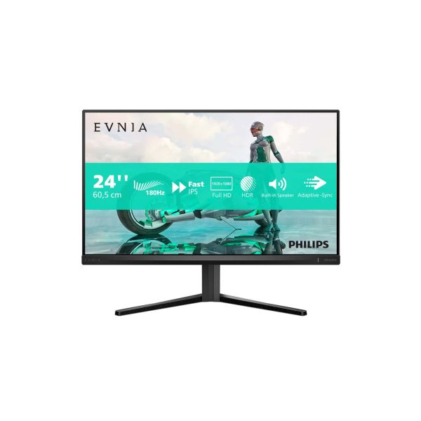 Philips Evnia 24M2N3200S/00 computer monitor 60,5 cm (23.8") 1920 x 1080 Pixels Full HD LCD Zwart (24M2N3200S/00)