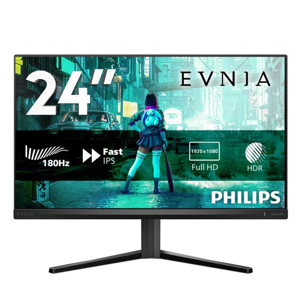 Philips Evnia 24M2N3200S/00 computer monitor 60,5 cm (23.8") 1920 x 1080 Pixels Full HD LCD Zwart (24M2N3200S/00) Philips Evnia 24M2N3200S/00 computer monitor 60,5 cm (23.8") 1920 x 1080 Pixels Full HD LCD Zwart (24M2N3200S/00)