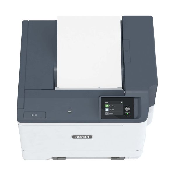 Xerox C320 A4 33 ppm draadloze dubbelzijdige printer PS3 PCL5e6/6 2 laden totaal 251 vel (C320V_DNI)