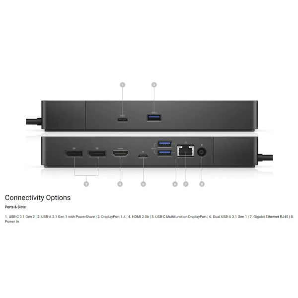 Dell Docking Station WD19S with (9M88W)