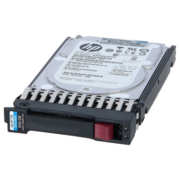 HP 500GB HDD 6G SAS 7.2K rpm SFF Refurbished (507610-B21-RFB)