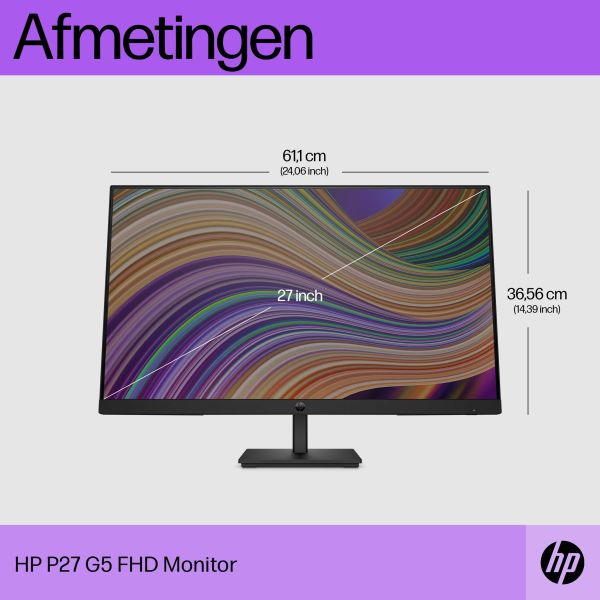 HP P27 G5 FHD-monitor (64X69AA)
