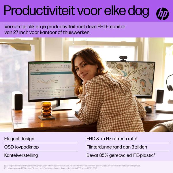 HP P27 G5 FHD-monitor (64X69AA)