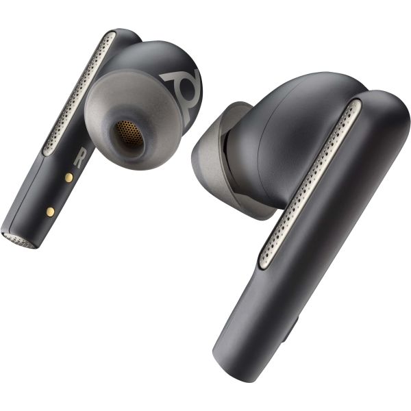 POLY Voyager Free 60 UC Carbon Black Earbuds + BT700 USB-A-adapter + oplaadcase basis (7Y8H3AA)
