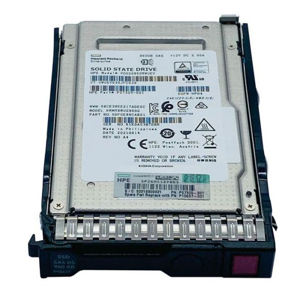 HP 960GB SAS Solid State Drive (P10637-001)