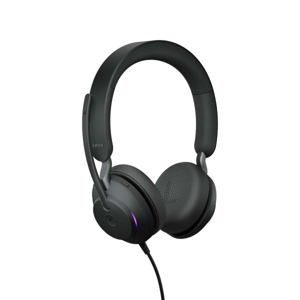Jabra 24089-999-899 hoofdtelefoon/headset Bedraad Hoofdband Kantoor/callcenter USB Type-C Bluetooth Zwart (24089-999-899)