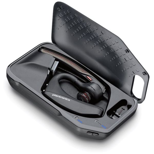 POLY Voyager 5200 UC Headset Draadloos In-ear Kantoor/callcenter Bluetooth Zwart (206110-01)