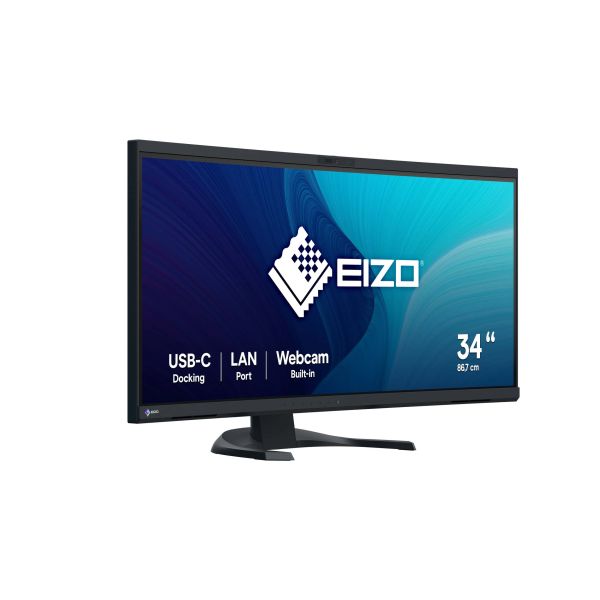 EIZO FlexScan EV3450XC-BK LED display 86,6 cm (34.1") 3440 x 1440 Pixels UltraWide Quad HD Zwart (EV3450XC-BK)
