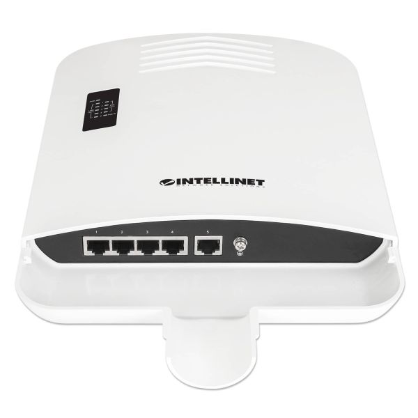 Intellinet Buiten PoE-gevoede 5-poorts Gigabit switch met PoE passthrough / 4-poorts PoE+ extender, Power Over Ethernet, 3 jaar garantie (509220) Intellinet Buiten PoE-gevoede 5-poorts Gigabit switch met PoE passthrough / 4-poorts PoE+ extender, Power Over Ethernet, 3 jaar garantie (509220)