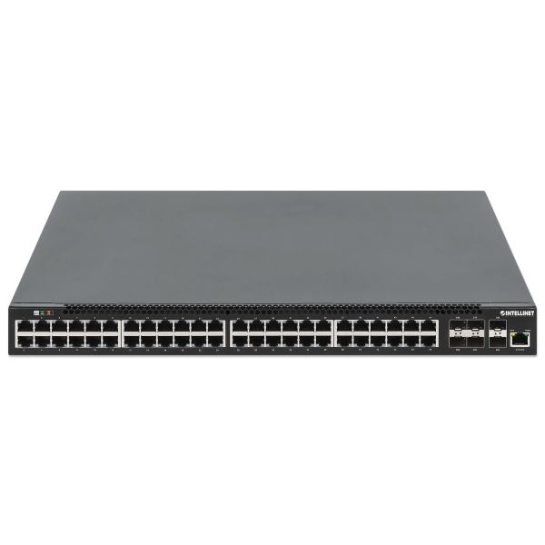 Intellinet 562041 netwerk-switch Managed L3 Gigabit Ethernet (10/100/1000) Power over Ethernet (PoE) Zwart (562041)