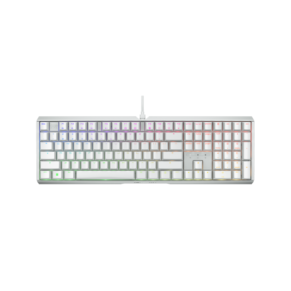 CHERRY MX 3.1 RGB WHITE Keyboard Corded (G80-3890HJAUS-0)