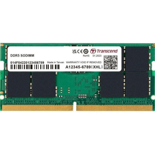 TRANSCEND 8GB JM DDR5 5600 SO-DIMM 1Rx16 (JM5600ASG-8G)