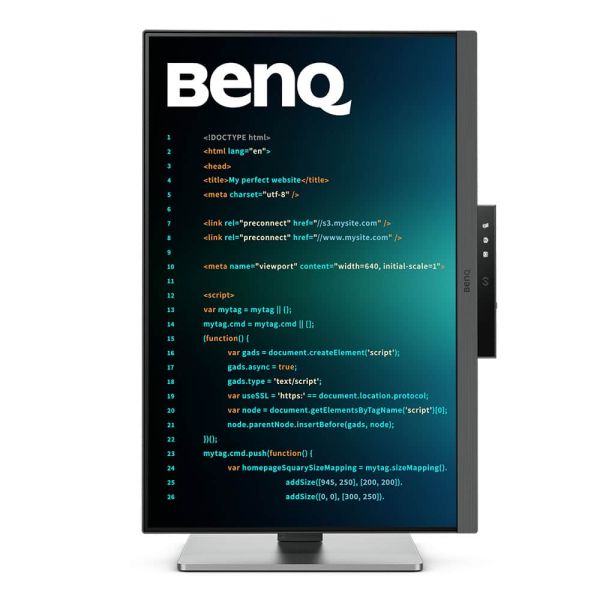 BenQ RD240Q computer monitor 61,2 cm (24.1") 2560 x 1600 Pixels WQXGA LCD Zwart (9H.LLXLA.TBE)
