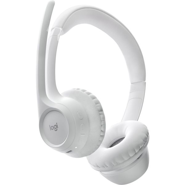 Logitech Zone 300 Headset Draadloos Hoofdband Kantoor/callcenter Bluetooth Wit (981-001417)