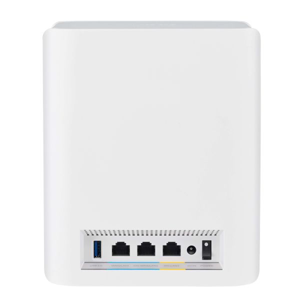 ASUS ZenWiFi BT10 – 3er Pack Weiß Tri-band (2,4 GHz / 5 GHz / 6 GHz) Wi-Fi 7 (802.11be) Wit 3 Intern (90IG08Y0-MO3C20)