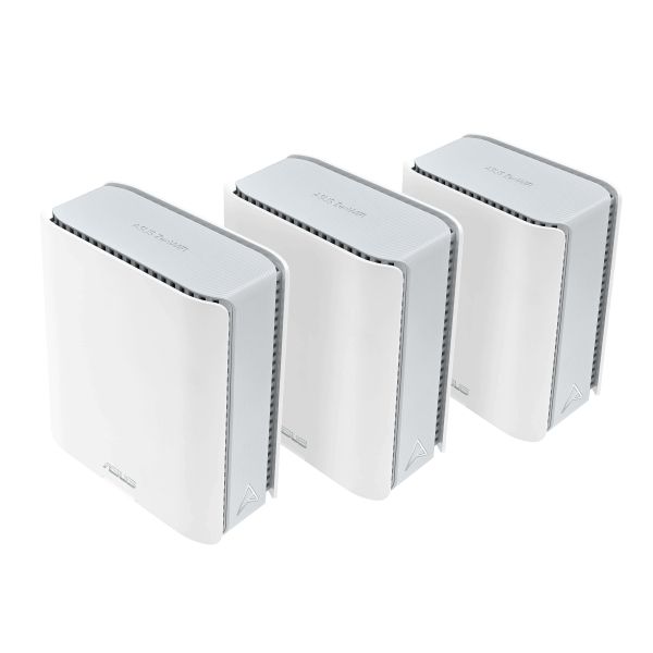 ASUS ZenWiFi BT10 – 3er Pack Weiß Tri-band (2,4 GHz / 5 GHz / 6 GHz) Wi-Fi 7 (802.11be) Wit 3 Intern (90IG08Y0-MO3C20) 9/16 ASUS ZenWiFi BT10 – 3er Pack Weiß Tri-band (2,4 GHz / 5 GHz / 6 GHz) Wi-Fi 7 (802.11be) Wit 3 Intern (90IG08Y0-MO3C20)