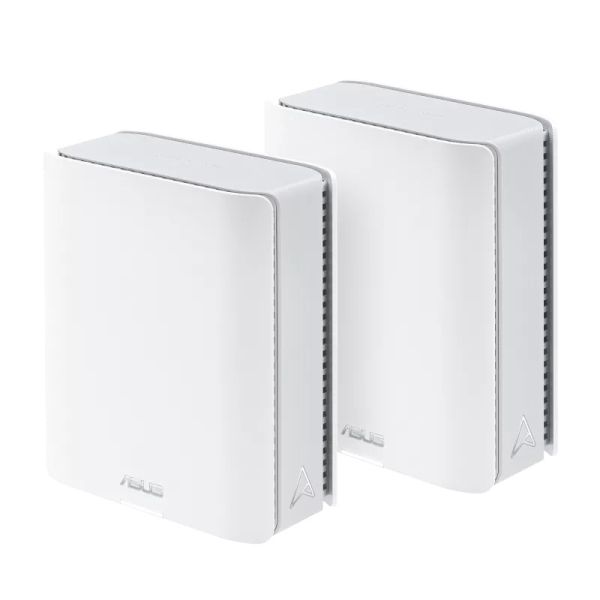 ASUS ZenWiFi BT10 (2pk) Tri-band (2,4 GHz / 5 GHz / 6 GHz) Wi-Fi 7 (802.11be) Wit 3 Intern (90IG08Y0-MO3C40)
