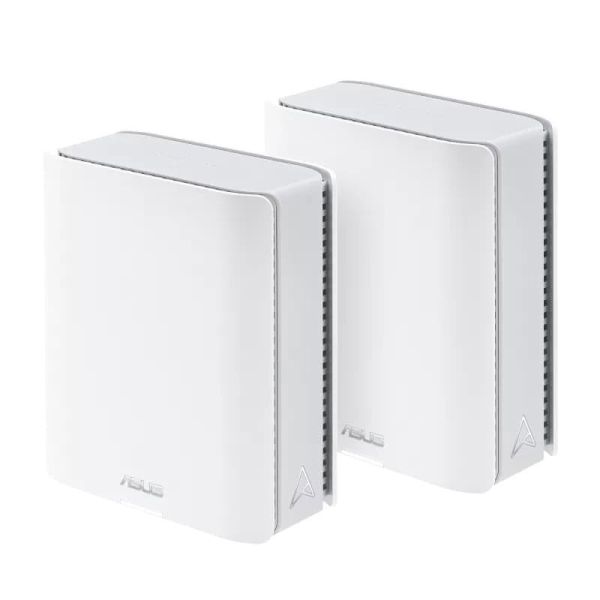 ASUS ZenWiFi BT10 (2pk) Tri-band (2,4 GHz / 5 GHz / 6 GHz) Wi-Fi 7 (802.11be) Wit 3 Intern (90IG08Y0-MO3C40)