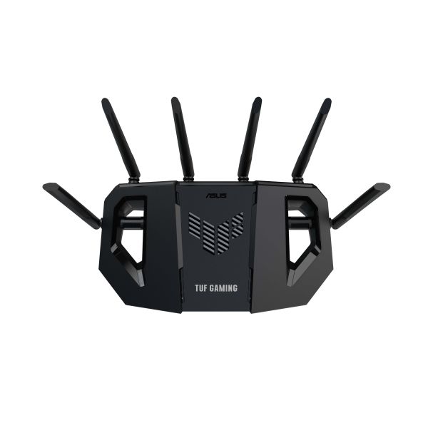 ASUS TUF Gaming BE6500 (TUF-BE6500) draadloze router 2.5 Gigabit Ethernet Dual-band (2.4 GHz / 5 GHz) Zwart (90IG0920-MO9C00)