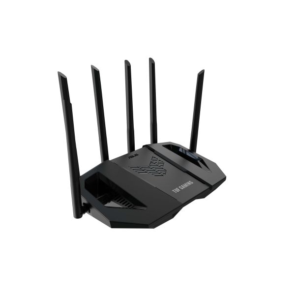 ASUS TUF Gaming BE6500 (TUF-BE6500) draadloze router 2.5 Gigabit Ethernet Dual-band (2.4 GHz / 5 GHz) Zwart (90IG0920-MO9C00)