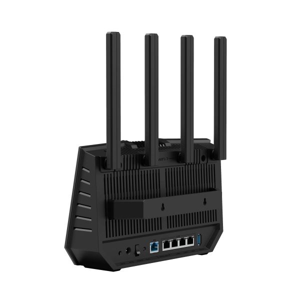 ASUS RT-BE92U draadloze router 10 Gigabit Ethernet Tri-band (2,4 GHz / 5 GHz / 6 GHz) Zwart (90IG0950-MO9A0V)