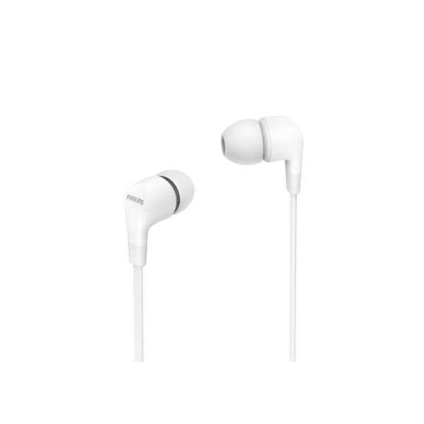 Philips TAE1105WT/00 hoofdtelefoon/headset Hoofdtelefoons Bedraad In-ear Muziek Wit (TAE1105WT/00)