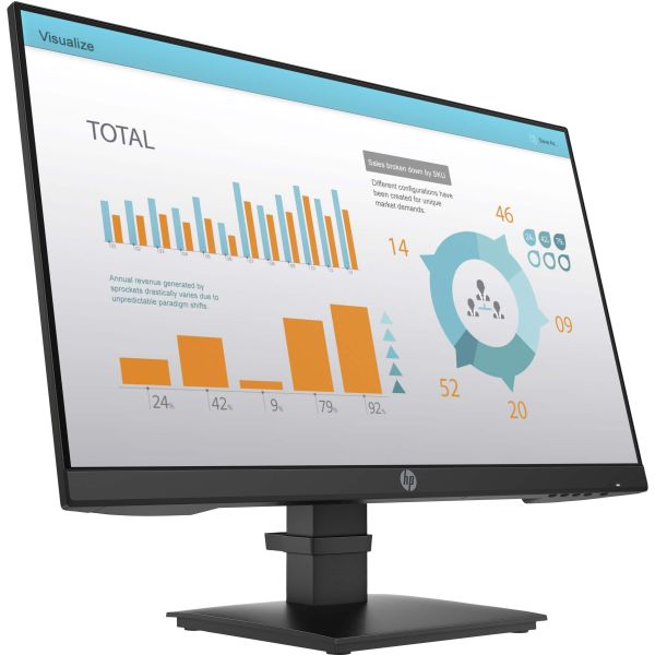 HP P24 G4 computer monitor 60,5 cm (23.8") 1920 x 1080 Pixels Full HD Zwart (1A7E5AT#ABB)
