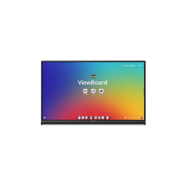 Viewsonic IFP7553 interactief whiteboard 189,2 cm (74.5") 3840 x 2160 Pixels Touchscreen Zwart (IFP7553)