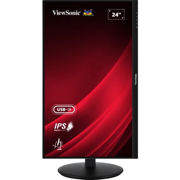 Viewsonic VG Series VG2409-MHDU-2 computer monitor 60,5 cm (23.8") 1920 x 1080 Pixels Full HD LED Zwart (VG2409-MHDU-2)