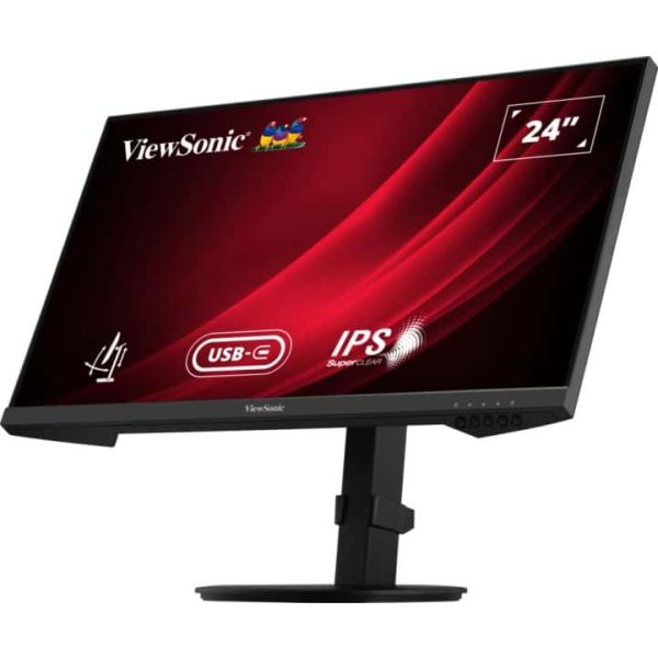 Viewsonic VG Series VG2409-MHDU-2 computer monitor 60,5 cm (23.8") 1920 x 1080 Pixels Full HD LED Zwart (VG2409-MHDU-2)