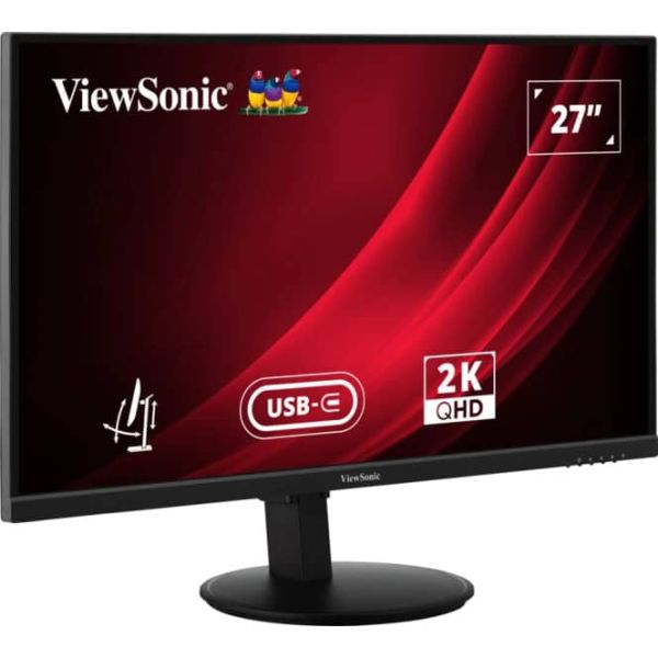 Viewsonic VG Series VG2709-2K-MHDU-2 computer monitor 68,6 cm (27") 2560 x 1440 Pixels Quad HD LED Zwart (VG2709-2K-MHDU-2)
