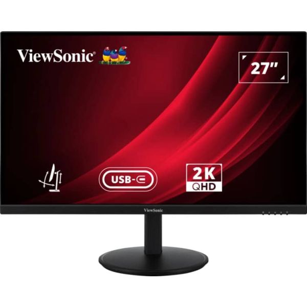 Viewsonic VG Series VG2709-2K-MHDU-2 computer monitor 68,6 cm (27") 2560 x 1440 Pixels Quad HD LED Zwart (VG2709-2K-MHDU-2)