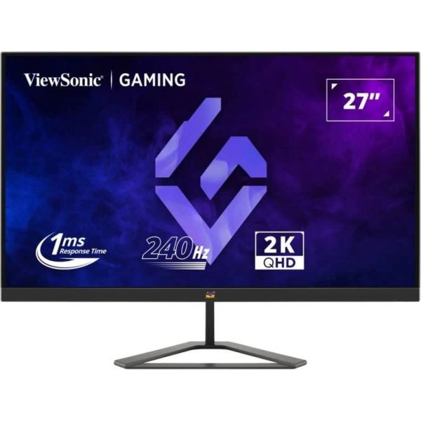 Viewsonic VX Series VX2758A-2K-PRO-3 computer monitor 68,6 cm (27") 2560 x 1440 Pixels Quad HD LED Zwart (VX2758A-2K-PRO-3)