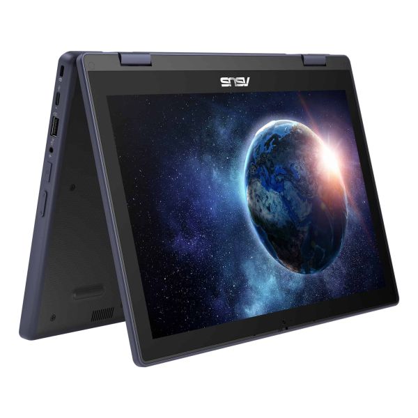 ASUS BR1204FGA-R90272XA Intel® N N200 Hybride (2-in-1) 31 cm (12.2") Touchscreen WUXGA 16 GB LPDDR5-SDRAM 256 GB SSD Wi-Fi 6 (802.11ax) Windows 11 Pro Education Zwart, Grijs (90NX07E1-M00900)