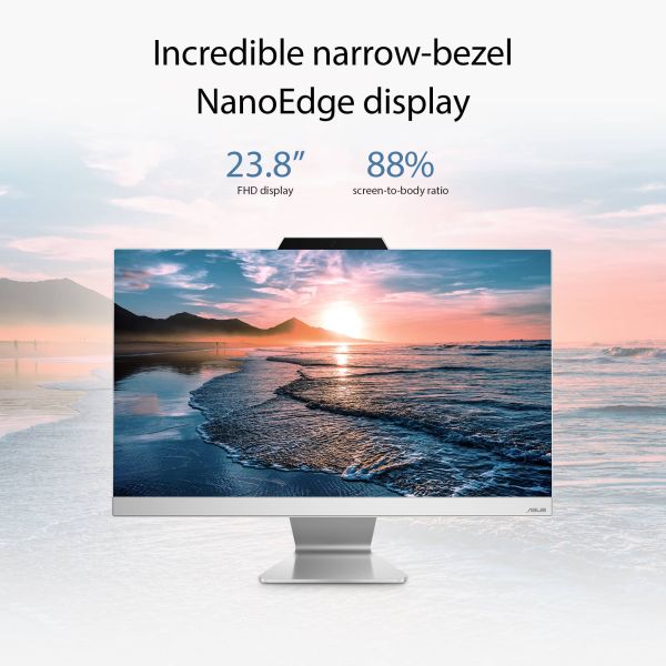 ASUS A3402WVAK-BPC150W Intel® Core™ i7 i7-1355U 60,5 cm (23.8") 1920 x 1080 Pixels Alles-in-één-pc 16 GB DDR5-SDRAM 512 GB SSD Windows 11 Home Wi-Fi 6E (802.11ax) Zwart (90PT03T2-M01M10)