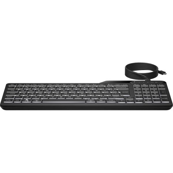 HP 405 backlit toetsenbord met kabel voor meerdere apparaten (7N7C1AA)