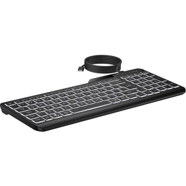 HP 405 backlit toetsenbord met kabel voor meerdere apparaten (7N7C1AA)