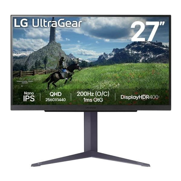 LG 27GS85Q-B computer monitor 68,6 cm (27") 2560 x 1440 Pixels Quad HD LCD Zwart (27GS85Q-B.AEU)
