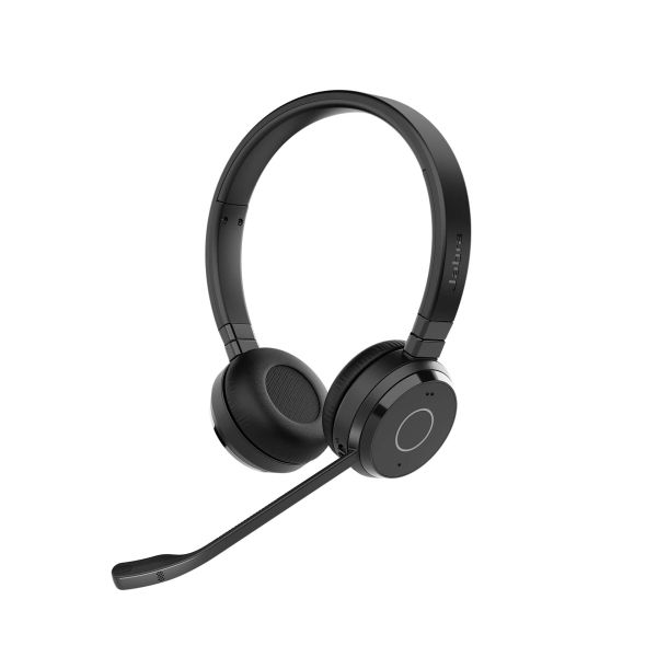 Jabra Evolve 65 TE Headset Bedraad en draadloos Hoofdband Kantoor/callcenter USB Type-A Bluetooth Zwart (6699-839-409)
