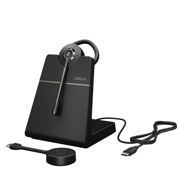 Jabra Engage 55 SE Headset Draadloos oorhaak Car/Home office Zwart (9659-470-111)