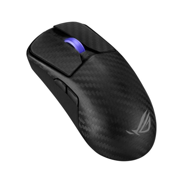 ASUS ROG Harpe Ace Extreme muis Gamen Rechtshandig RF Wireless + Bluetooth + USB Type-A Optisch 42000 DPI (90MP03U0-BMUA00)