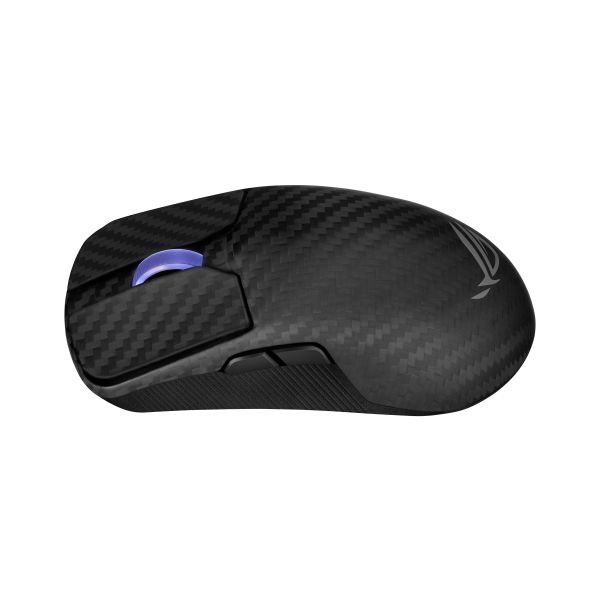 ASUS ROG Harpe Ace Extreme muis Gamen Rechtshandig RF Wireless + Bluetooth + USB Type-A Optisch 42000 DPI (90MP03U0-BMUA00)
