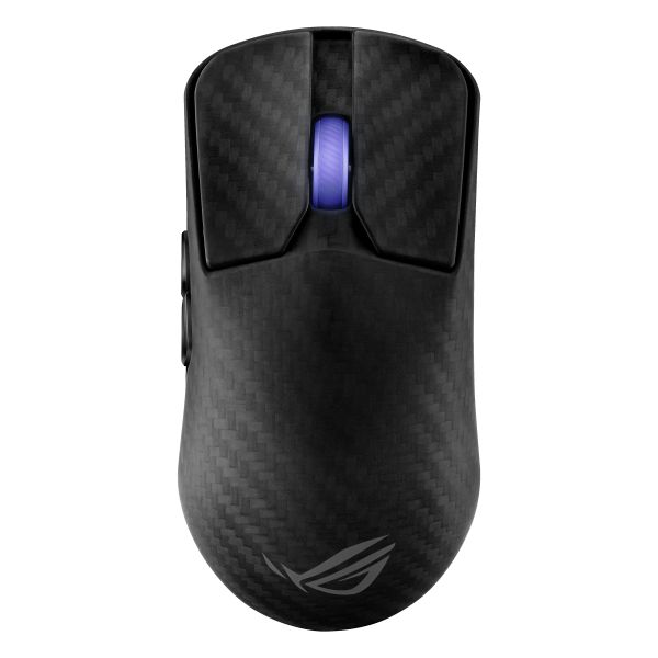 ASUS ROG Harpe Ace Extreme muis Gamen Rechtshandig RF Wireless + Bluetooth + USB Type-A Optisch 42000 DPI (90MP03U0-BMUA00)