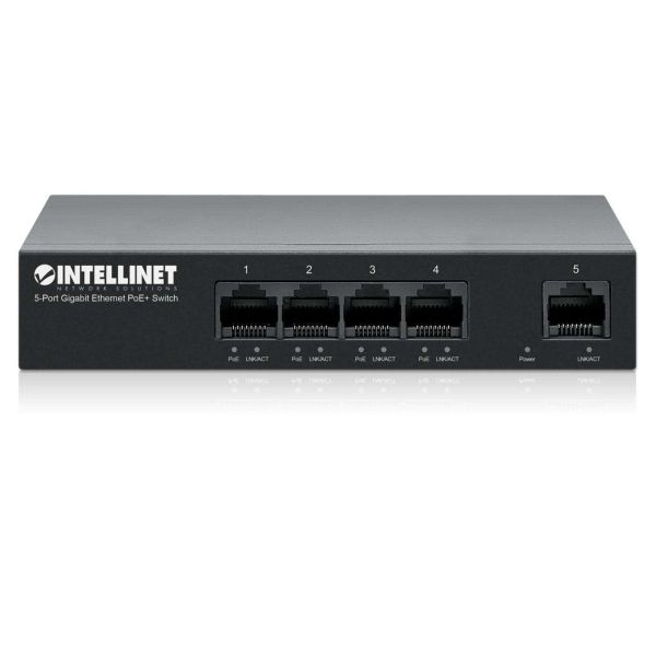 Intellinet 561792 netwerk-switch Gigabit Ethernet (10/100/1000) Power over Ethernet (PoE) Zwart (561792) Intellinet 561792 netwerk-switch Gigabit Ethernet (10/100/1000) Power over Ethernet (PoE) Zwart (561792)