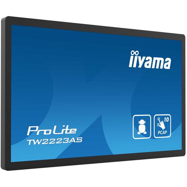 iiyama TW2223AS-B2 beeldkrant Interactief flatscreen 54,6 cm (21.5") Wifi 345 cd/m² Full HD Zwart Touchscreen Type processor Android 24/7 (TW2223AS-B2) iiyama TW2223AS-B2 beeldkrant Interactief flatscreen 54,6 cm (21.5") Wifi 345 cd/m² Full HD Zwart Touchscreen Type processor Android 24/7 (TW2223AS-B2)