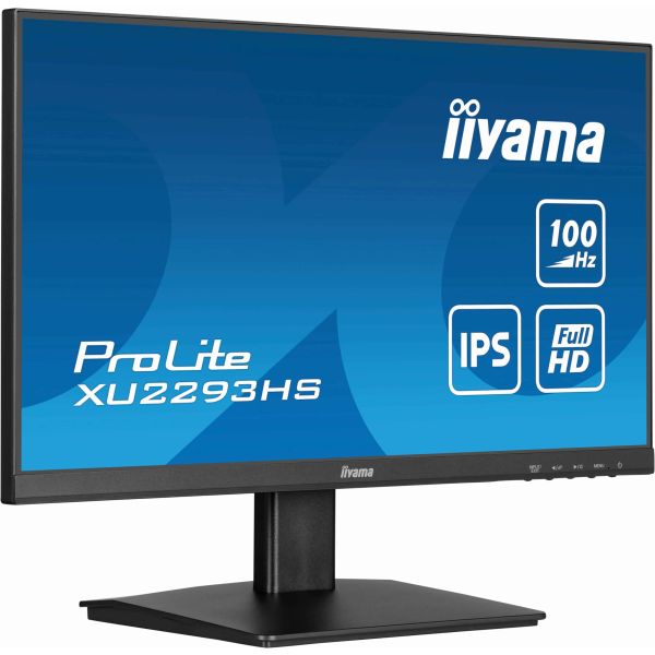 iiyama ProLite XU2293HS-B6 computer monitor 54,6 cm (21.5") 1920 x 1080 Pixels Full HD LED Zwart (XU2293HS-B6)